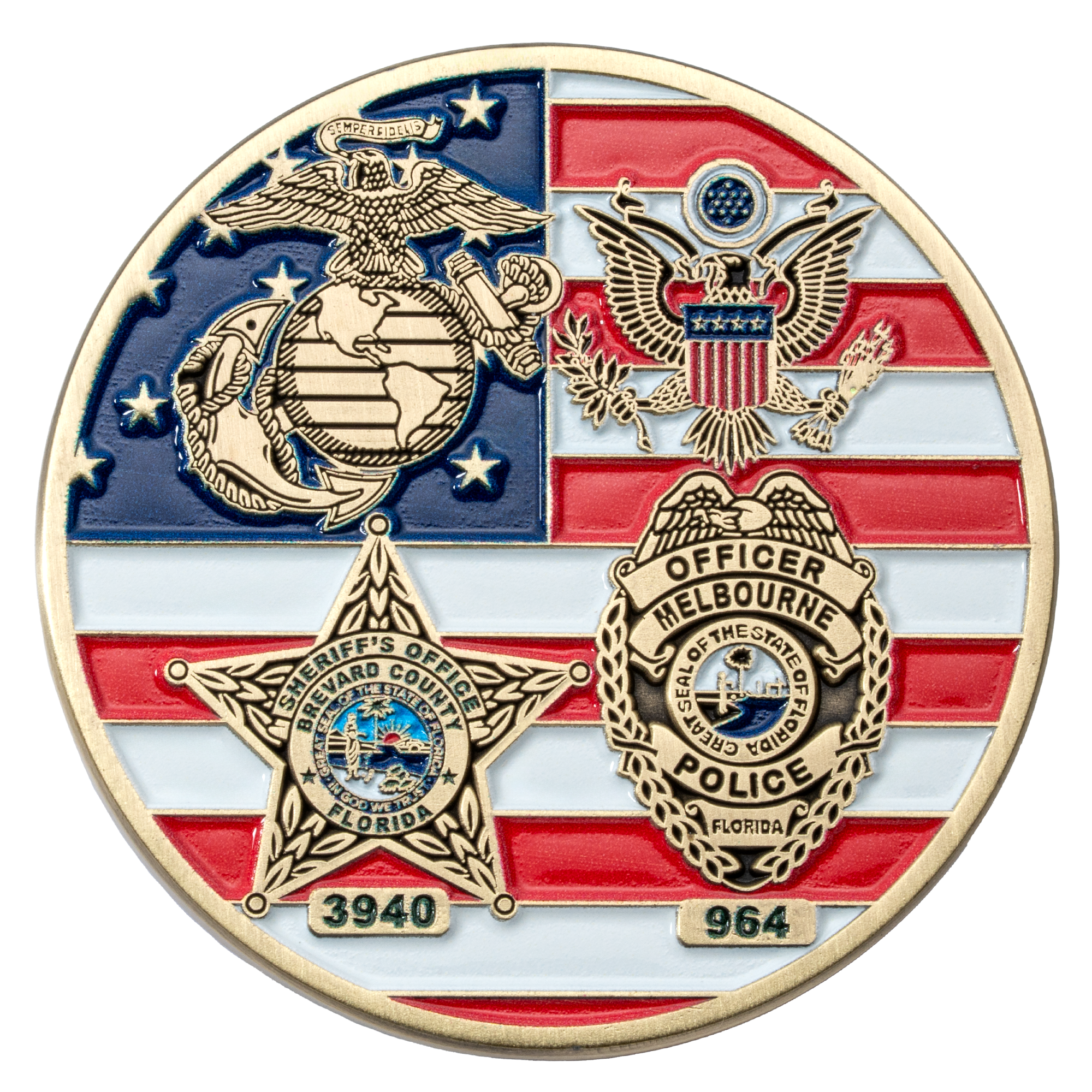 Color On Both Sides - Challenge Coins