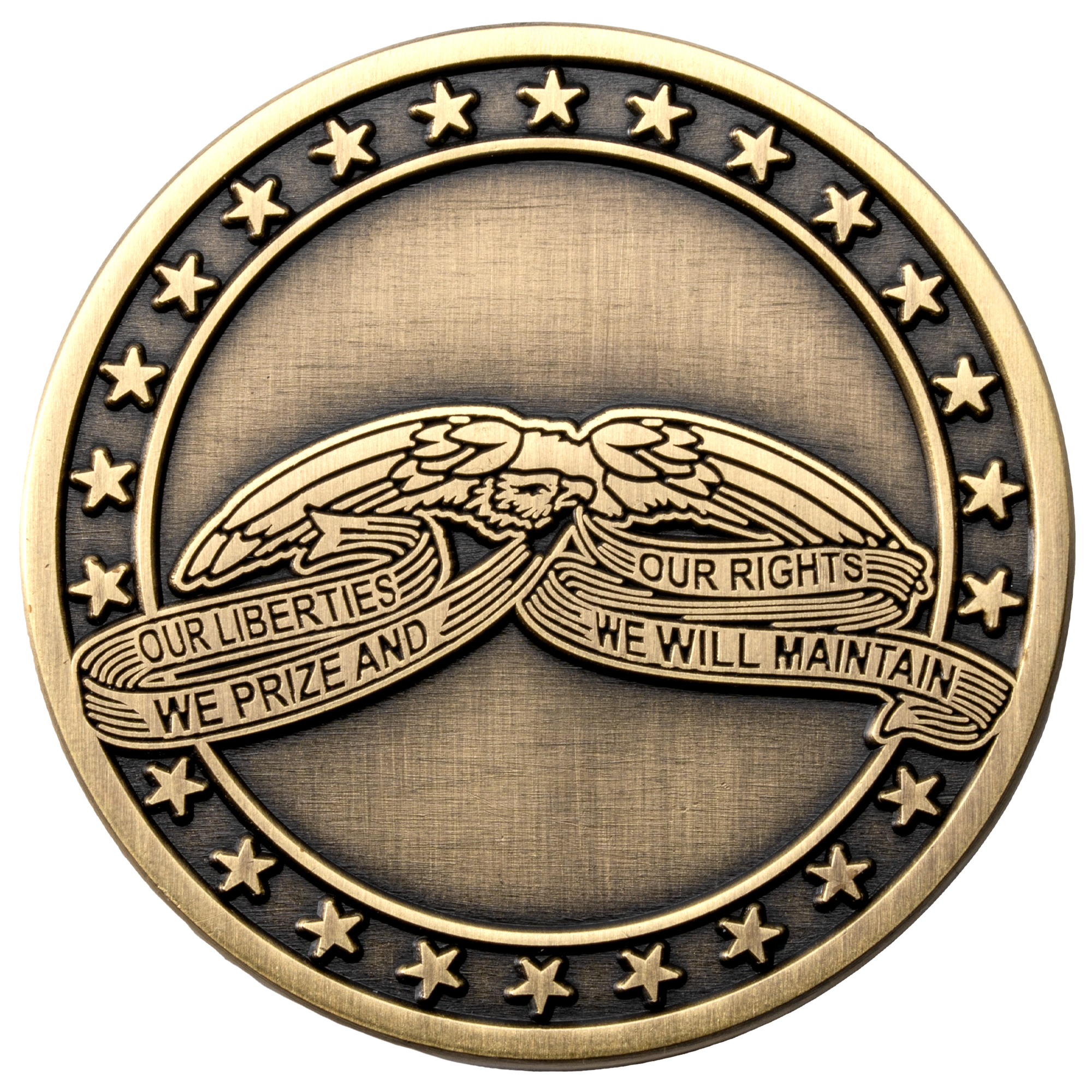No Color - Challenge Coins